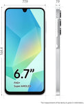Samsung Galaxy A16 5G Android Smartphone, Super Amoled 6.7" Screen, Multiple Cameras, 128GB Storage, Light Grey, 3 Year Manufacturer Extended Warranty (UK Version)