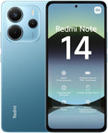 Xiaomi Redmi Note 14 Smartphone, 8 + 256 GB, Blue, 108 MP AI Camera System, 5500 mAh Battery, 120 Hz Eye Protection Display, AI Functions (Charger Not Included)