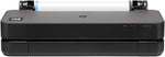 HP DesignJet T230 24" (61 cm 5HB07D) Large Format Printer, Plotter, Standard A4-A1, 68 A1 Prints/Hour, Wi-Fi, Ethernet, USB, 2400x1200 dpi, Recycled Metal, 1 Year Warranty, HP Click, Black