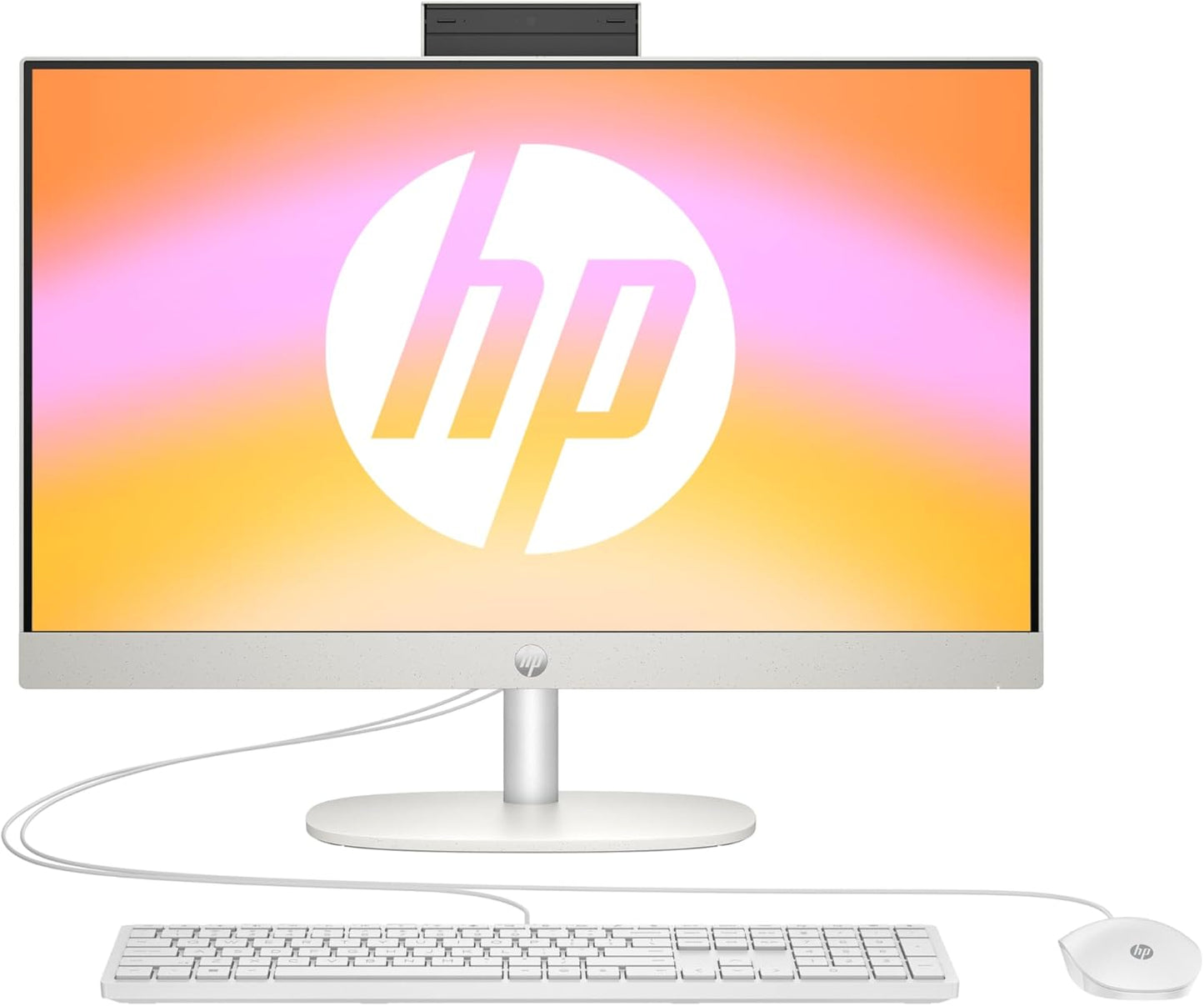 HP All-in-One PC, 23.8" FHD Display, Intel Core i5-1335U, 16GB DDR4 RAM, 512GB SSD