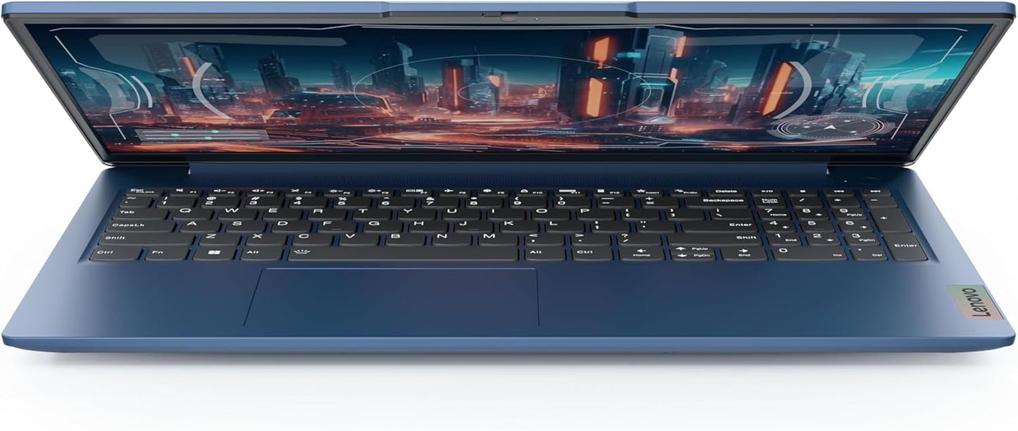 Lenovo IdeaPad Slim 3 | 15 inch Full HD Laptop | Intel Core i5-12450H | 8GB RAM | 512GB SSD | Windows 11 Home | Abyss Blue