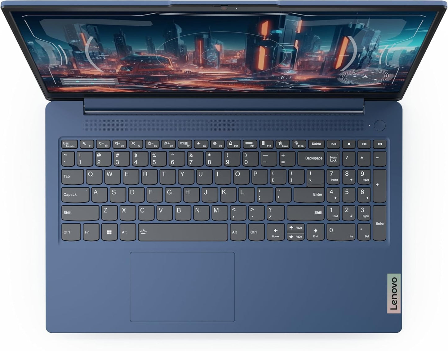 Lenovo IdeaPad Slim 3 | 15 inch Full HD Laptop | Intel Core i5-12450H | 8GB RAM | 512GB SSD | Windows 11 Home | Abyss Blue