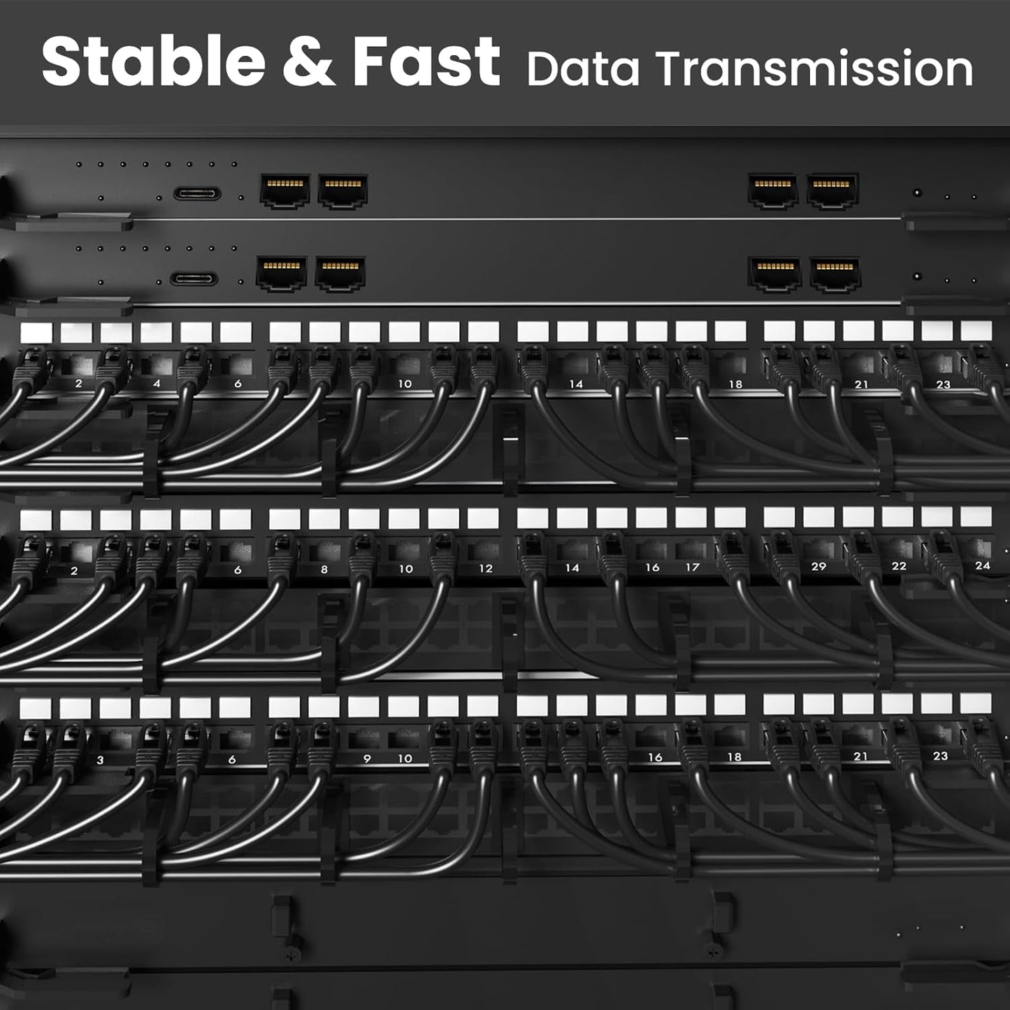 Ethernet Cable Cat6 50M/166ft High-Speed 10Gbps