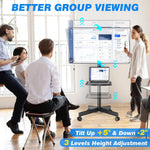 Mobile TV Stand on wheels for 27-60 Inch TVs,