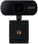 Acer FHD Webcam (2 Megapixel, 30 FPS, Integrated Mic, Compatible with Win, Linux, Mac and Android) Black