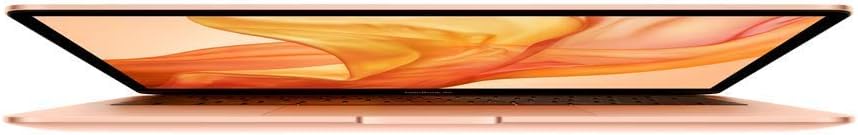 2019 Renewed Apple MacBook Air with 1.6GHz Intel Core i5 (13-inch, 8GB RAM, 128GB SSD Storage) (QWERTY English) Gold