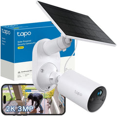Tapo TC82 KIT 2K 3MP Battery Solar Security Camera Outdoor