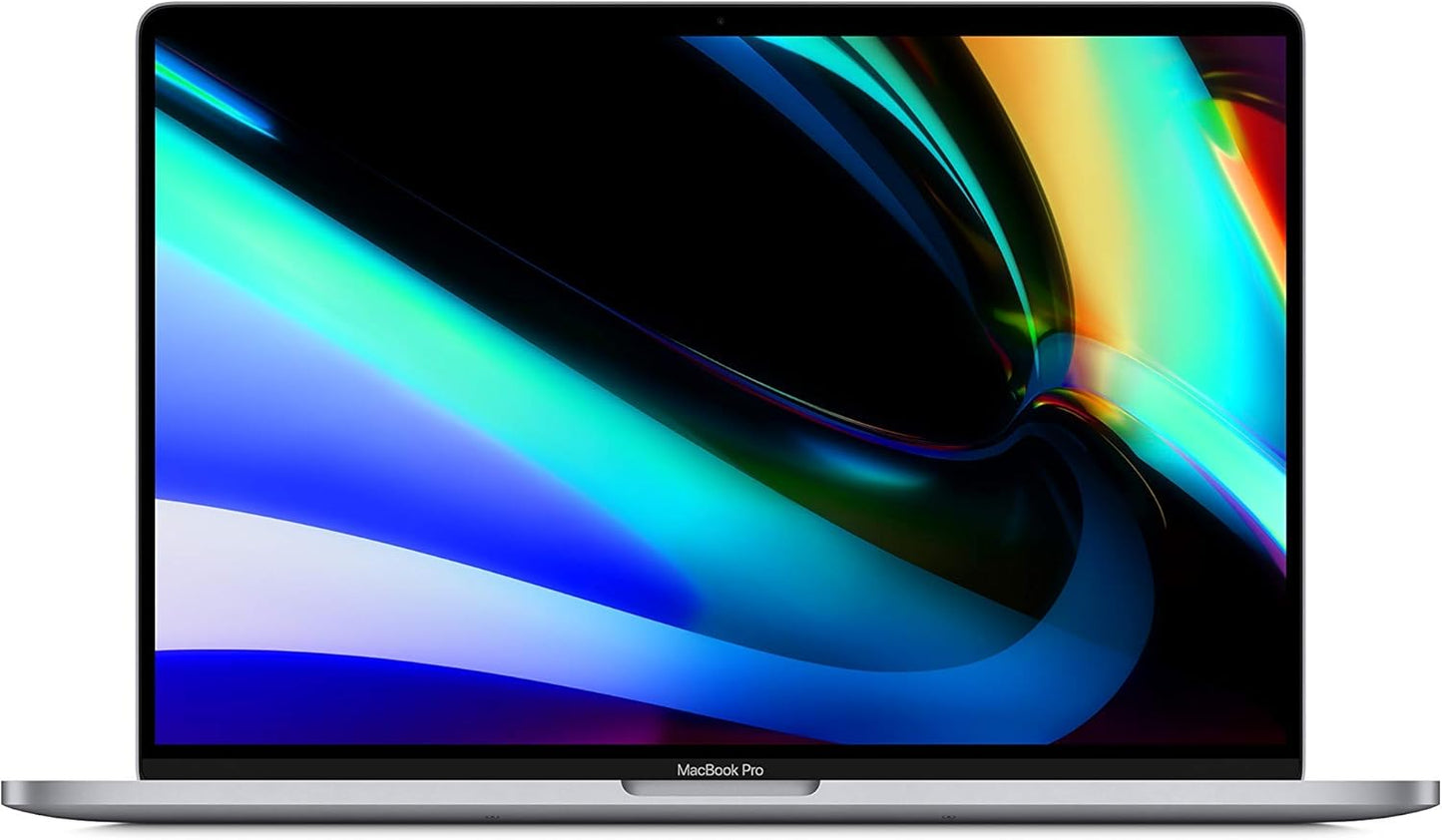 2020 Renewed Apple MacBook Pro with 2.6GHz Intel Core i7 (16-inch, 16GB RAM, 512GB SSD) (QWERTY English) Space Grey