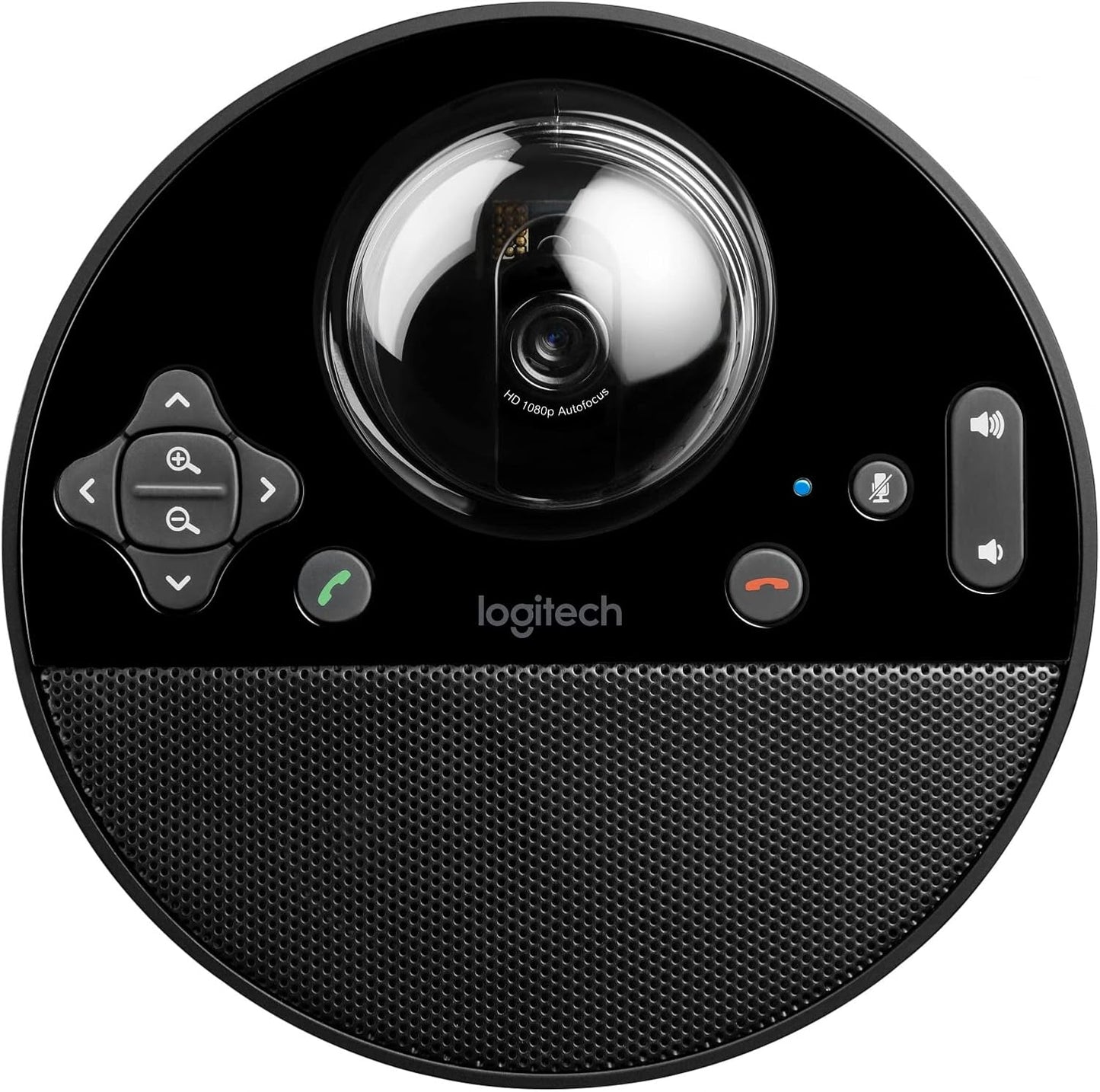 Logitech BCC950 Desktop Video Conferencing Solution, Full HD 1080p video calling, Hi-Definition Webcam, Speakerphone with Noise-Reducing Mic, For Skype, WebEx, Zoom PC/Mac/Laptop/Macbook - Black