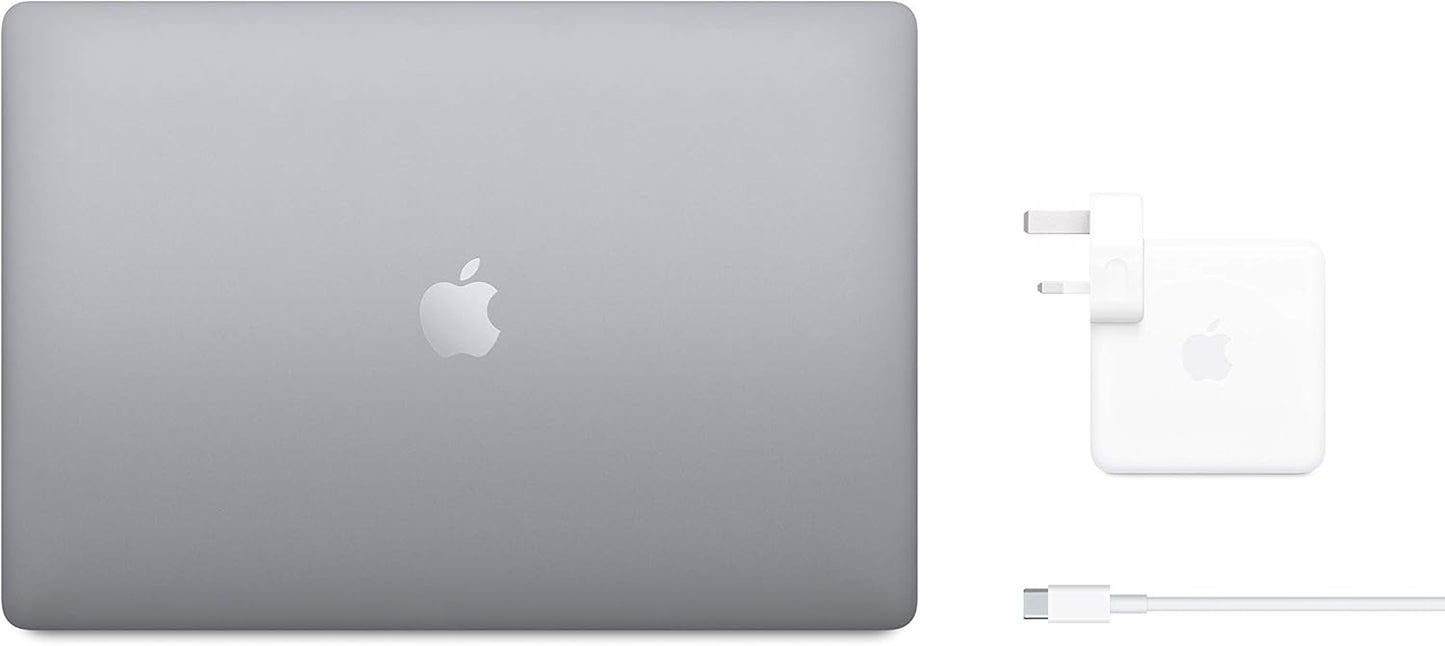 2020 Renewed Apple MacBook Pro with 2.6GHz Intel Core i7 (16-inch, 16GB RAM, 512GB SSD) (QWERTY English) Space Grey