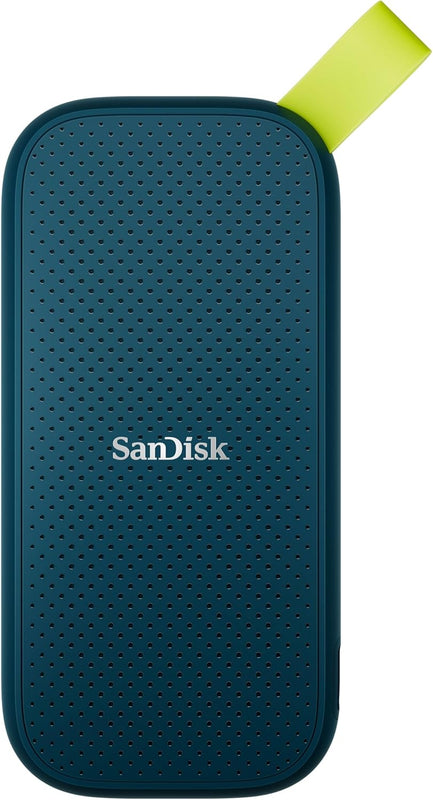 SanDisk Portable SSD 2TB (External Solid State Drive, up to 800MB/s read speeds, two-meter drop protection, rubber hook) Monterey