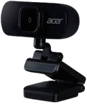 Acer FHD Webcam (2 Megapixel, 30 FPS, Integrated Mic, Compatible with Win, Linux, Mac and Android) Black
