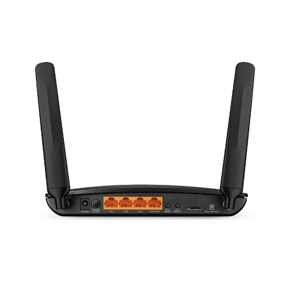 TP-LINK, TL-MR6400, 300Mbps Wireless N, 4G LTE Router (SIM Card Plug & Play)